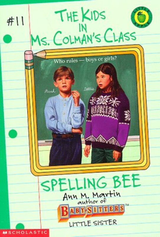 Book cover for "Spelling Bee" by Ann M Martin