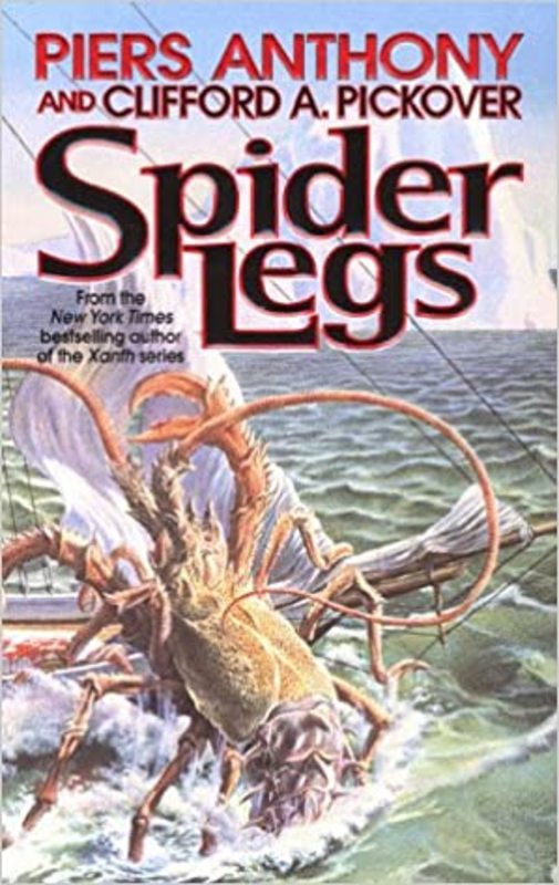 Book cover for "Spider Legs" by Piers Anthony