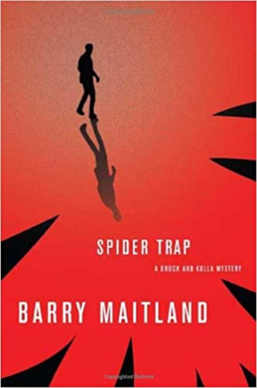 Book cover for "Spider Trap" by Barry Maitland