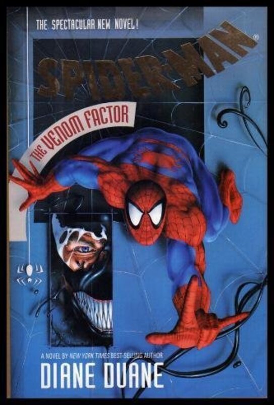 Book cover for "Spider-Man: The Venom Factor" by Diane Duane