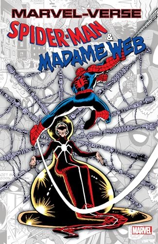Book cover for "Spider-man & Madame Web" by Noelle Stevenson