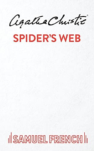 Book cover for "Spider's Web" by Agatha Christie