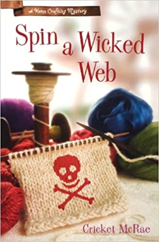 Book cover for "Spin a Wicked Web" by Cricket McRae