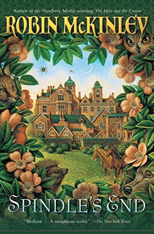 Book cover for "Spindle's End" by Robin McKinley