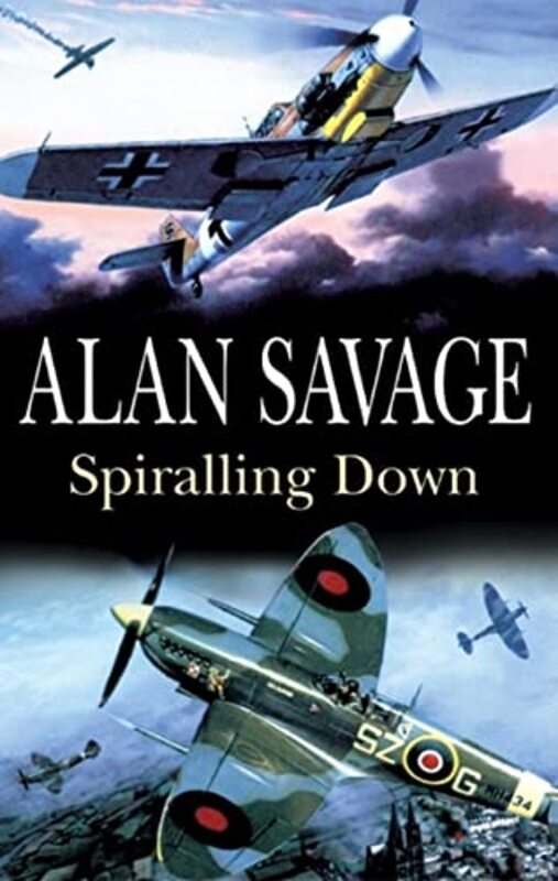Book cover for "Spiralling Down" by Christopher Nicole