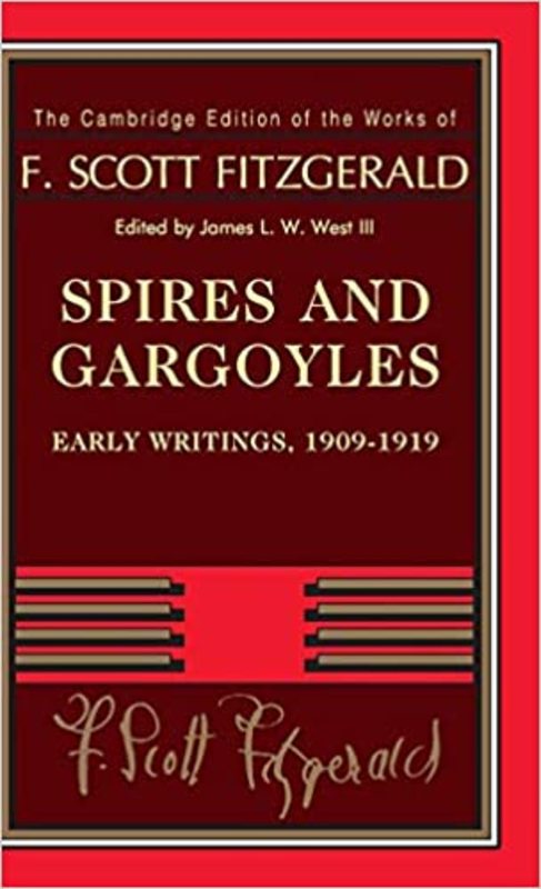 Book cover for "Spires and Gargoyles" by F. Scott Fitzgerald