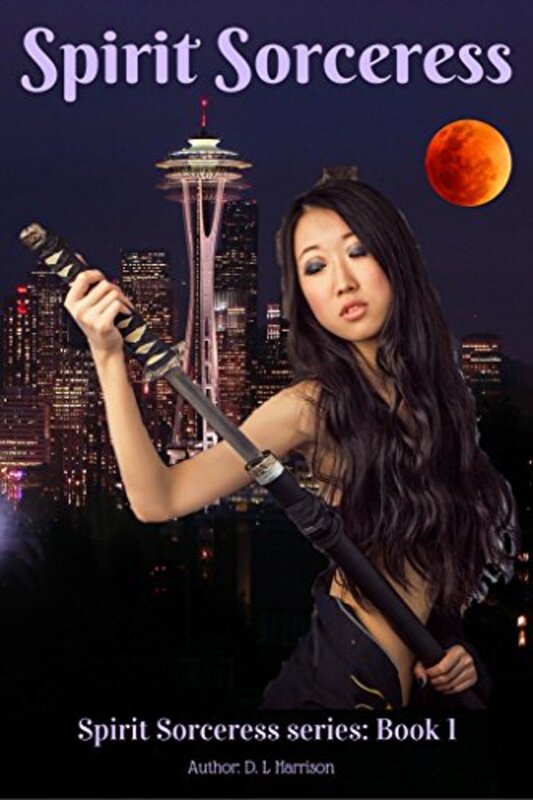 Book cover for "Spirit Sorceress" by DL Harrison