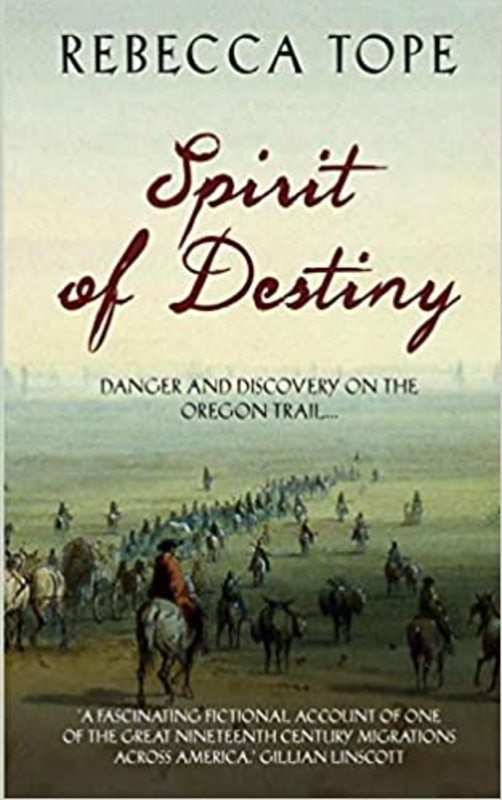 Book cover for "Spirit of Destiny" by Rebecca Tope
