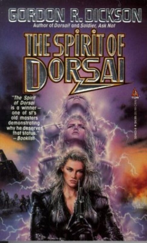 Book cover for "Spirit of Dorsai" by Gordon R Dickson
