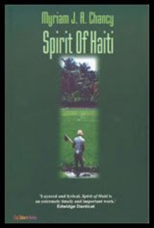 Book cover for "Spirit of Haiti" by Myriam J A Chancy