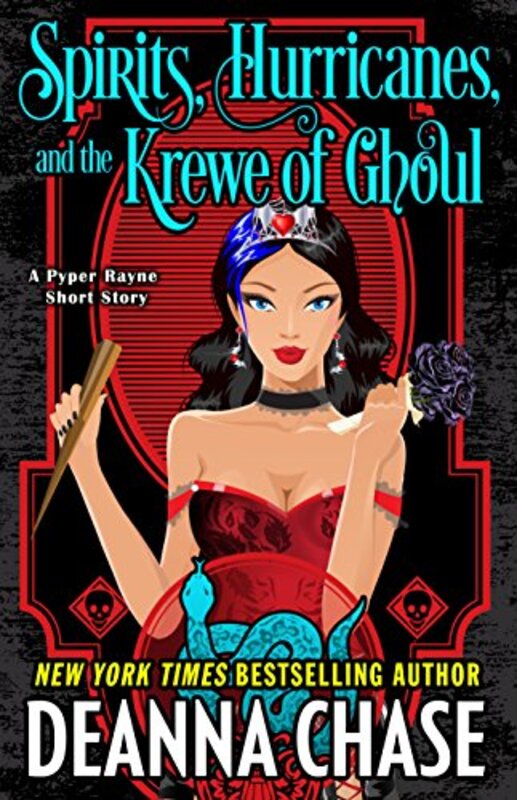 Book cover for "Spirits, Hurricanes, and the Krewe of Ghoul" by Deanna Chase