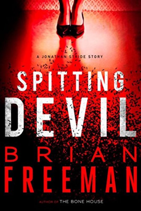 Book cover for "Spitting Devil" by Brian Freeman