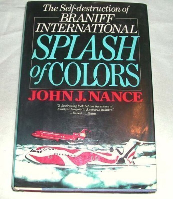 Book cover for "Splash of Colors" by John J Nance