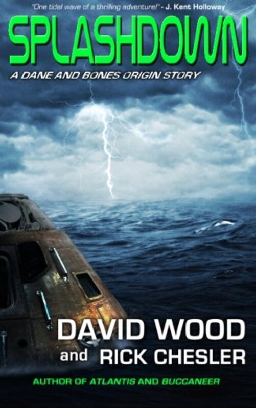 Book cover for "Splashdown" by David Wood