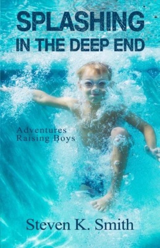 Book cover for "Splashing in the Deep End" by Steven K Smith