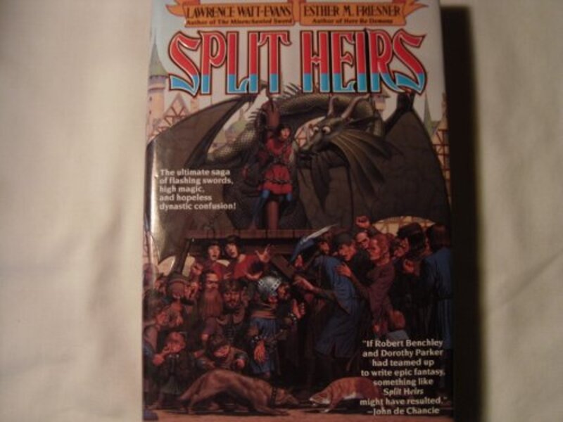 Book cover for "Split Heirs" by Lawrence Watt Evans