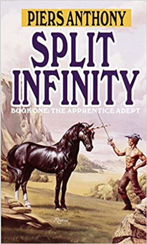 Book cover for "Split Infinity" by Piers Anthony