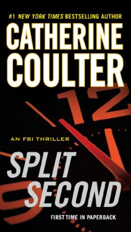 Book cover for "Split Second" by Catherine Coulter