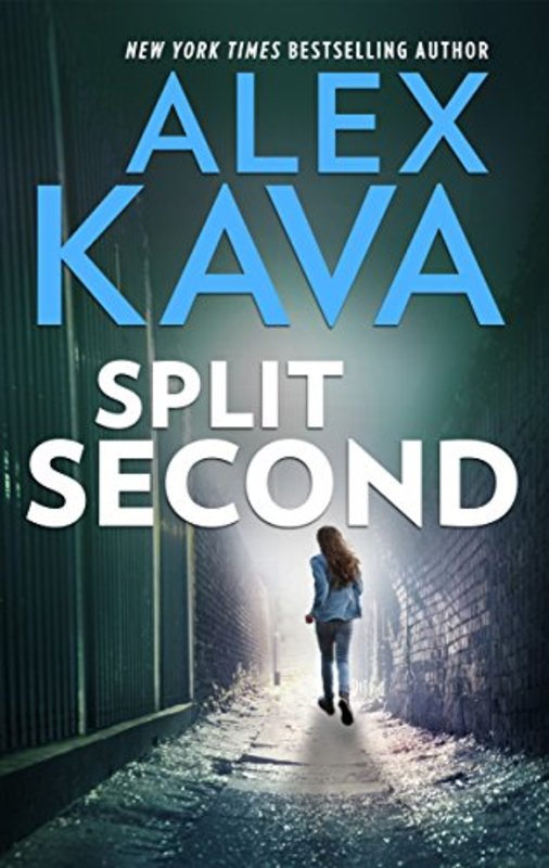 Book cover for "Split Second" by Alex Kava