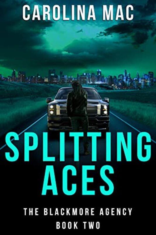Book cover for "Splitting Aces" by Carolina Mac