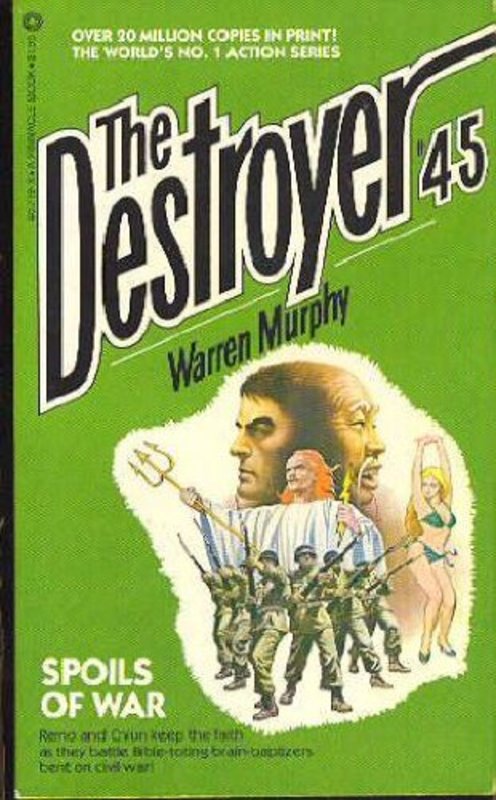 Book cover for "Spoils of War" by Warren Murphy