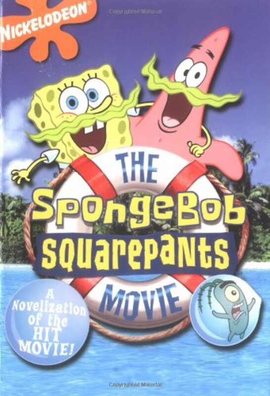 Book cover for "Spongebob Squarepants Movie" by Marc Cerasini