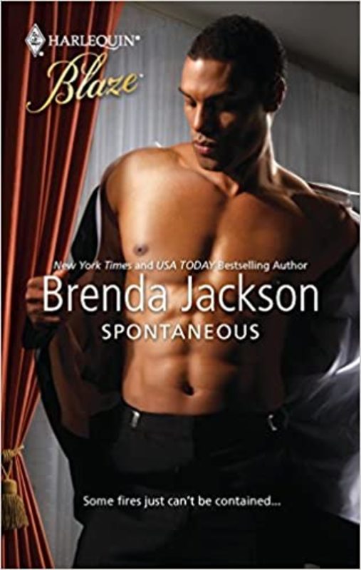 Book cover for "Spontaneous" by Brenda Jackson