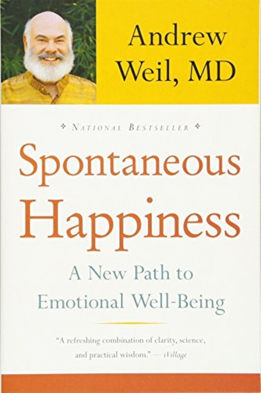 Book cover for "Spontaneous Happiness"