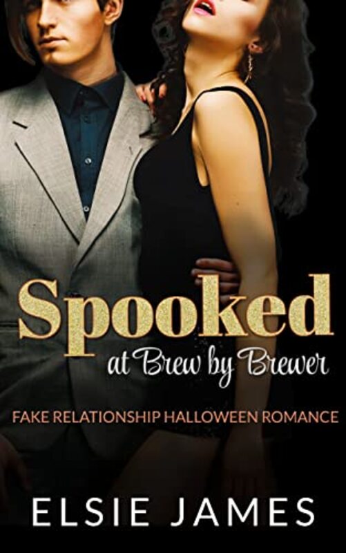 Book cover for "Spooked at Brew by Brewer" by Elsie James