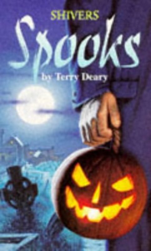 Book cover for "Spooks" by Terry Deary