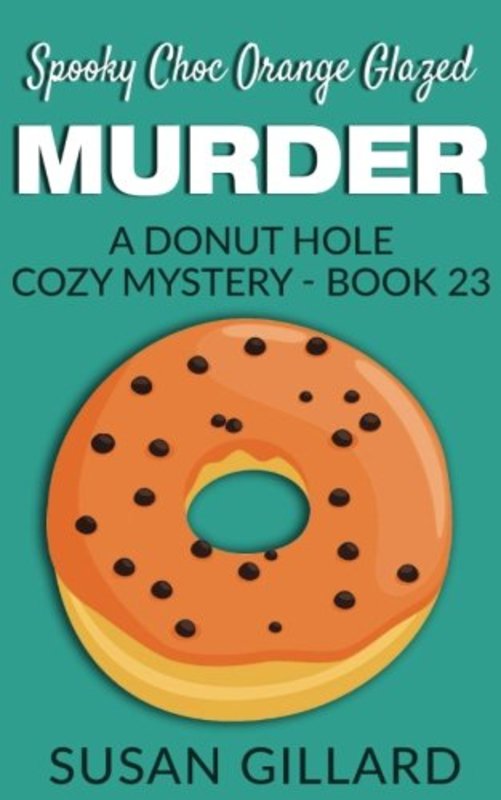 Book cover for "Spooky Choc Orange Glazed Murder" by Susan Gillard