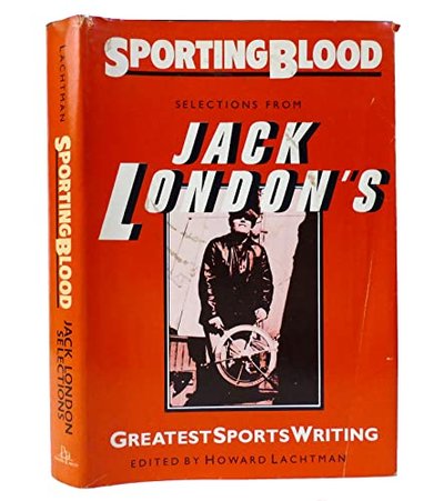 Book cover for "Sporting Blood" by Jack London