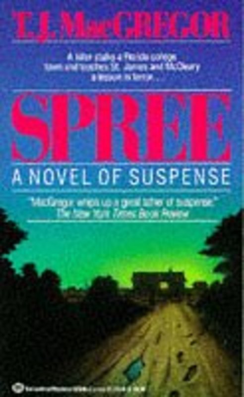 Book cover for "Spree" by TJ MacGregor