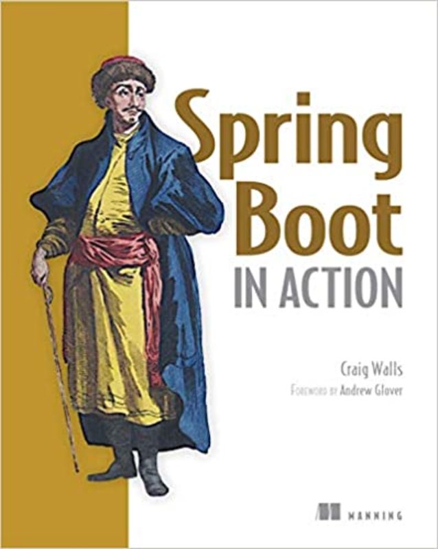 Book cover for "Spring Boot in Action" by Craig Walls
