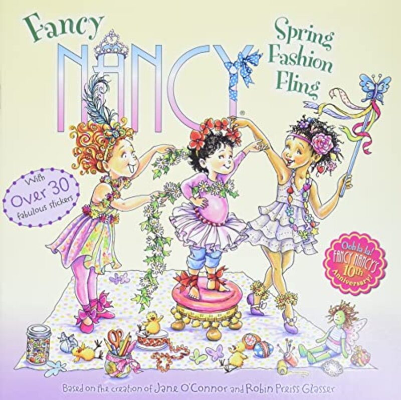 Book cover for "Spring Fashion Fling" by Jane O’Connor