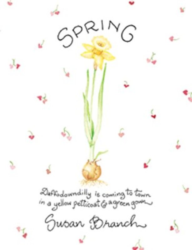Book cover for "Spring Little Book" by Susan Branch