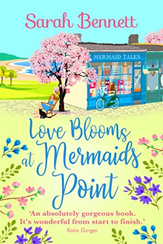 Book cover for "Spring Promises at Mermaids Point" by Sarah Bennett