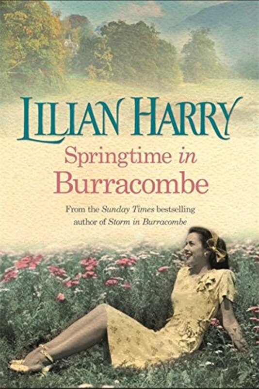 Book cover for "Springtime in Burracombe" by Lilian Harry