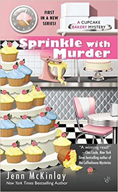 Book cover for "Sprinkle with Murder" by Jenn McKinlay