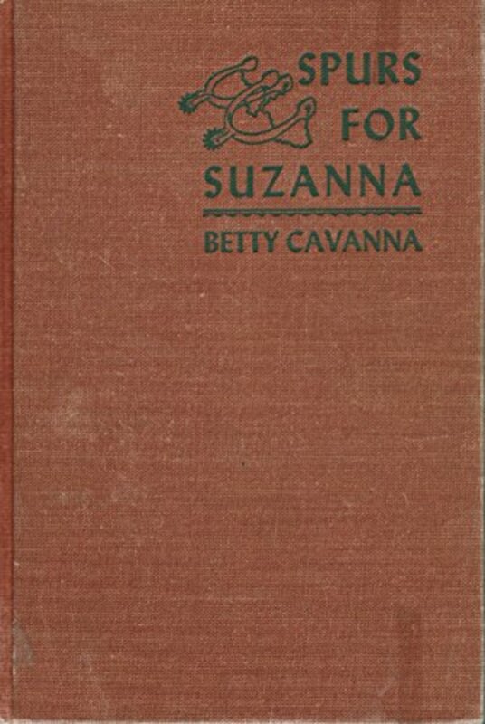 Book cover for "Spurs for Suzanna" by Betsy Allen