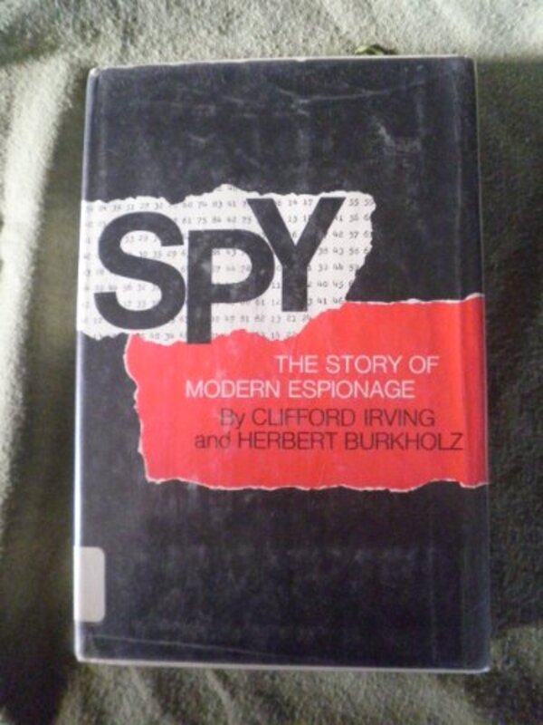 Book cover for "Spy" by Clifford Irving