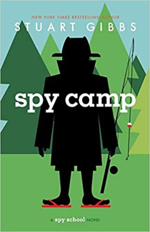 Book cover for "Spy Camp" by Stuart Gibbs