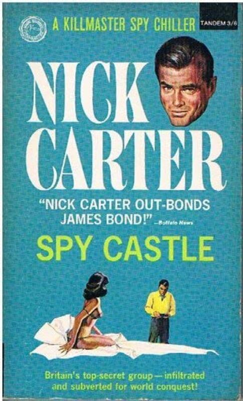 Book cover for "Spy Castle" by Nick Carter