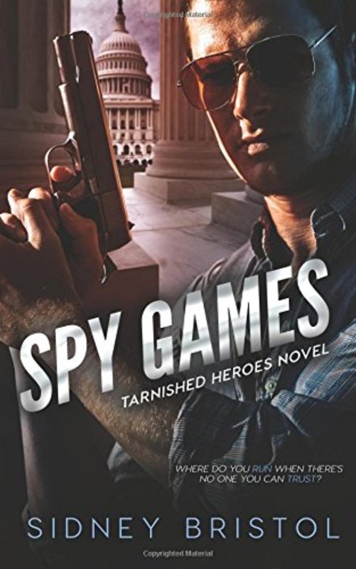 Book cover for "Spy Games" by Sidney Bristol