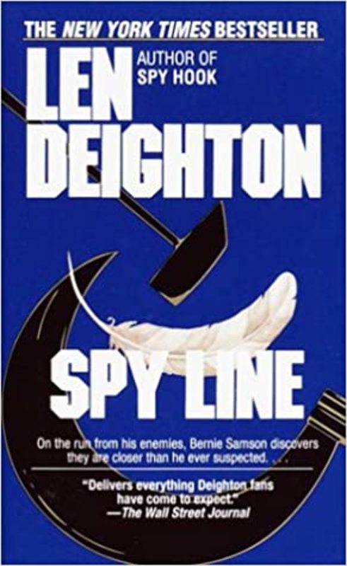 Book cover for "Spy Line" by Len Deighton