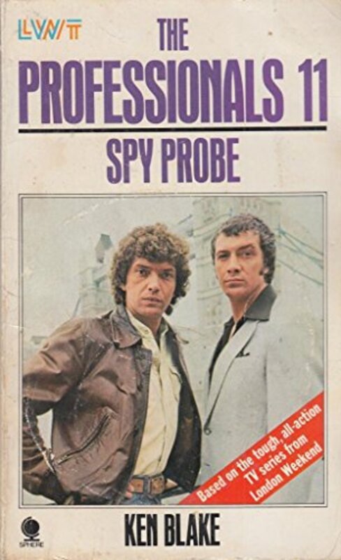 Book cover for "Spy Probe" by Ken Blake