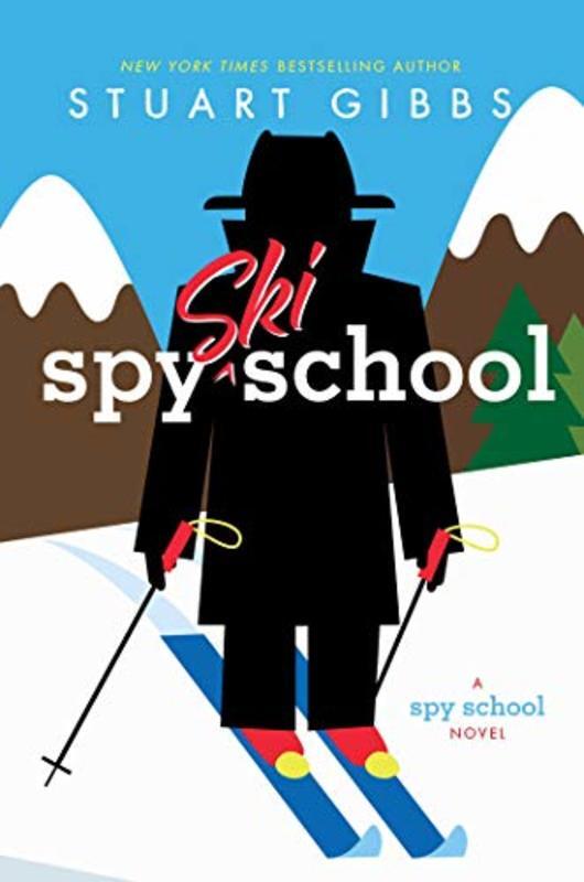 Book cover for "Spy Ski School" by Stuart Gibbs