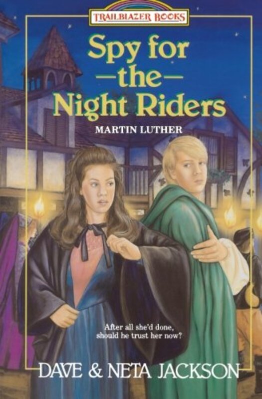 Book cover for "Spy for the Night Riders" by Dave and Neta Jackson