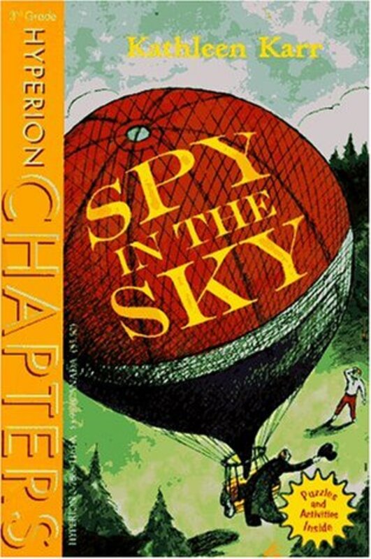Book cover for "Spy in the Sky" by Kathleen Karr