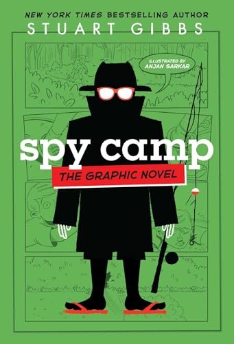 Book cover for "Spy Camp" by Stuart Gibbs